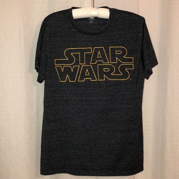 Old Navy M & L Gray Collectabilitees Star Ward Seamless Tee - Picture 1 of 11